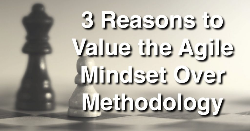 Blog: 3 Reasons to Value the Agile Mindset Over Methodology